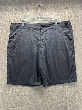 Under Armour Shorts Mens 40 Black HeatGear Golf Chino Performance 10 Inseam